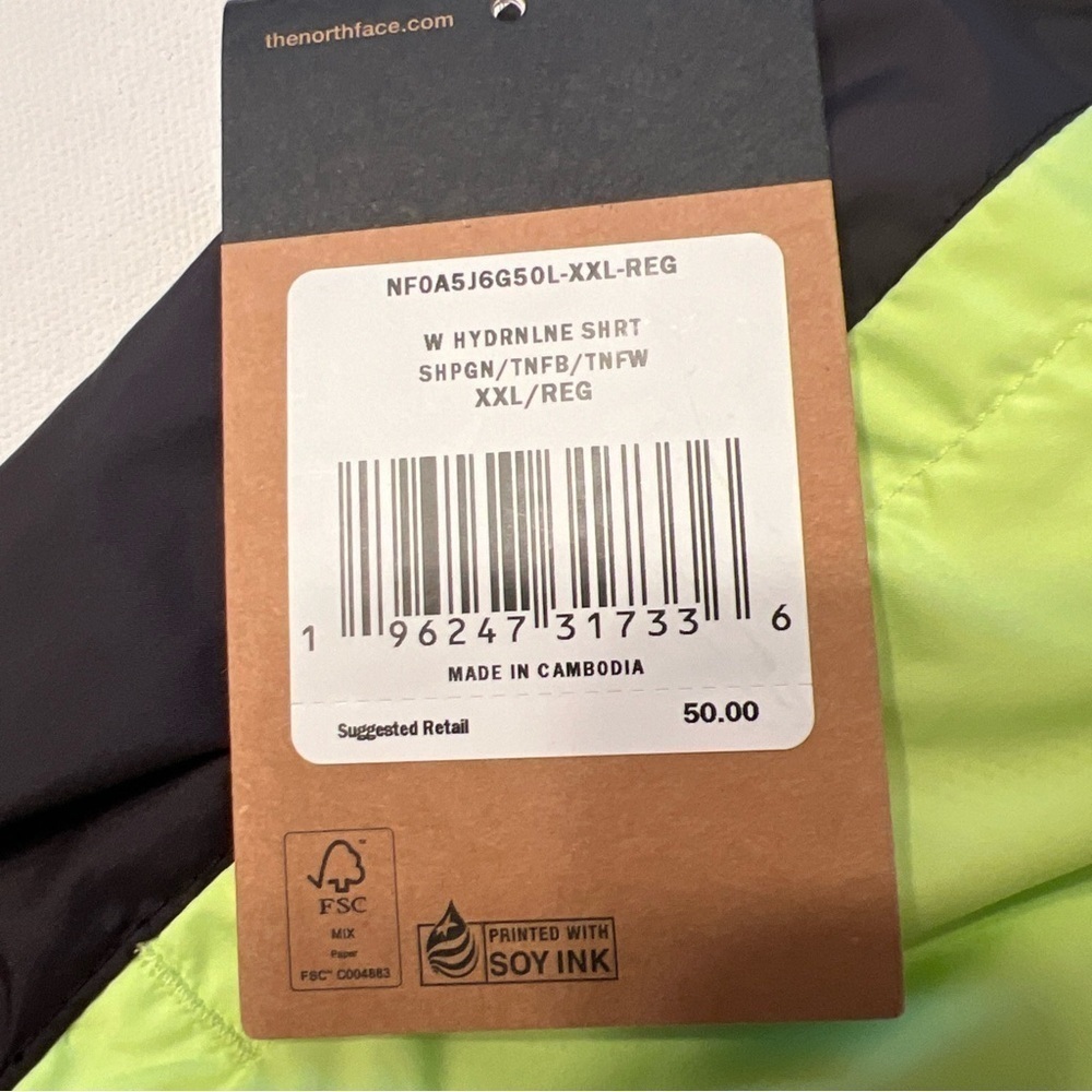 NWT The North Face Shorts Women's 2XL Hydrenaline Windwall 🔥🔥 (V) - Picture 3 of 7